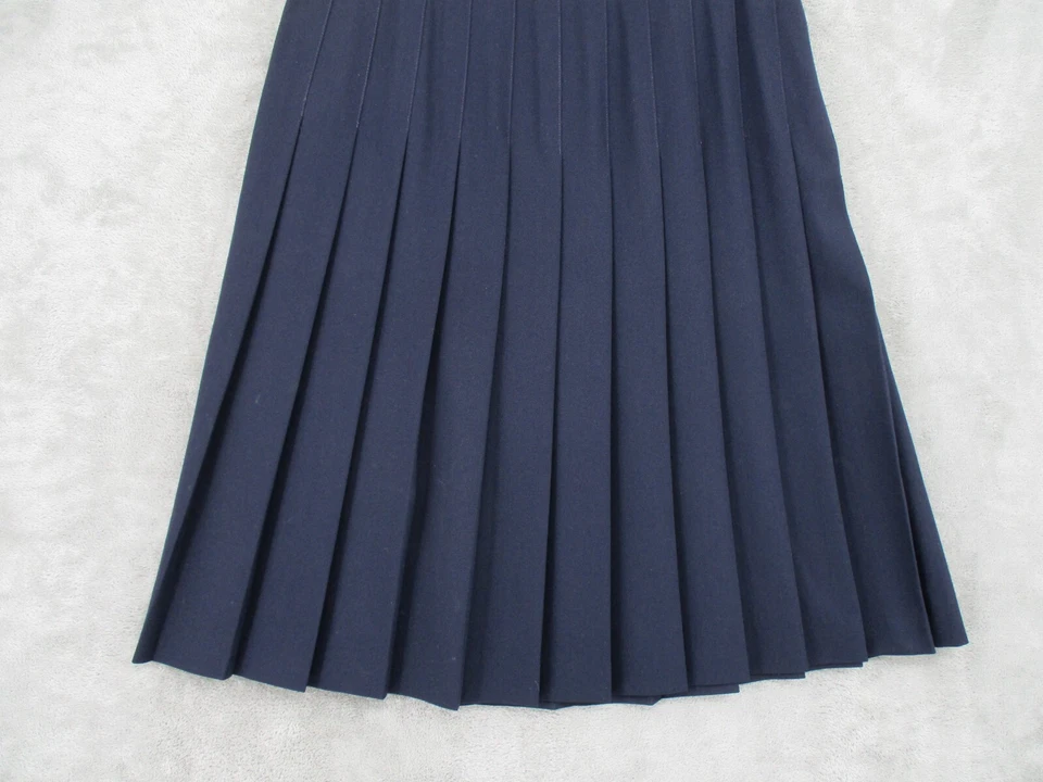 Falda vintage Jones New York para mujer 8 plisada lana preppy academia lana náutica Foto 4 de 4