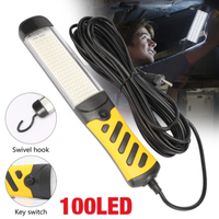Stablampe FüR 100 Led Kfz Arbeitsleuchte Werkstattlampe Handlampe Mit Magnet 20W