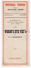 Worm's Eye View Jack Hobbs Janet Barrow Whitehall Theatre London Programme 1949