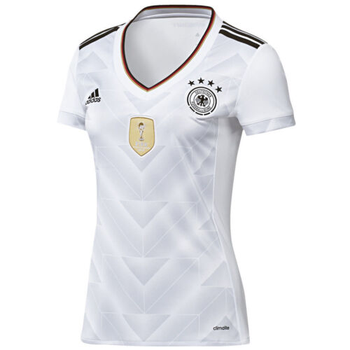 Official Adidas Women's DFB Germany Home Shirt 2017, Size: UK 12-14, 16-18 - 第 1/10 張圖片