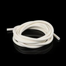 1X  White Closed Cell Circular Foam Backer Rod Seal Silicone rubber sponge strip