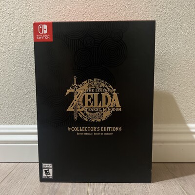 The Legend of Zelda: Tears of the Kingdom Collector's Edition In Hand