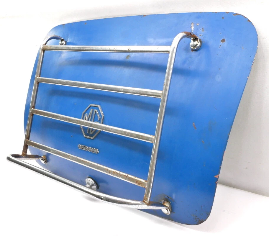 Trunk Lid Boot Deck w/ Cargo Rack 1969 MG Midget - Blue - Image 2 of 4