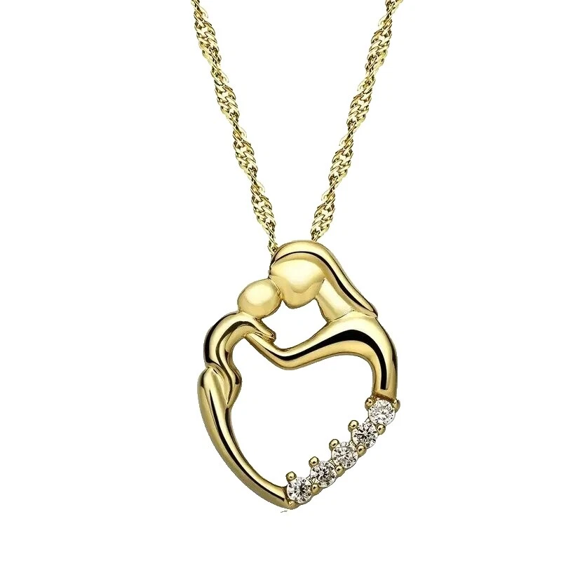 Yellow Gold Love Fashion Pendants