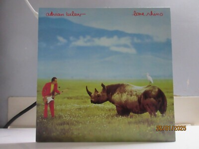 Adrian Belew Lone Rhino Vinyl Record LP Inner Sleeve 1982