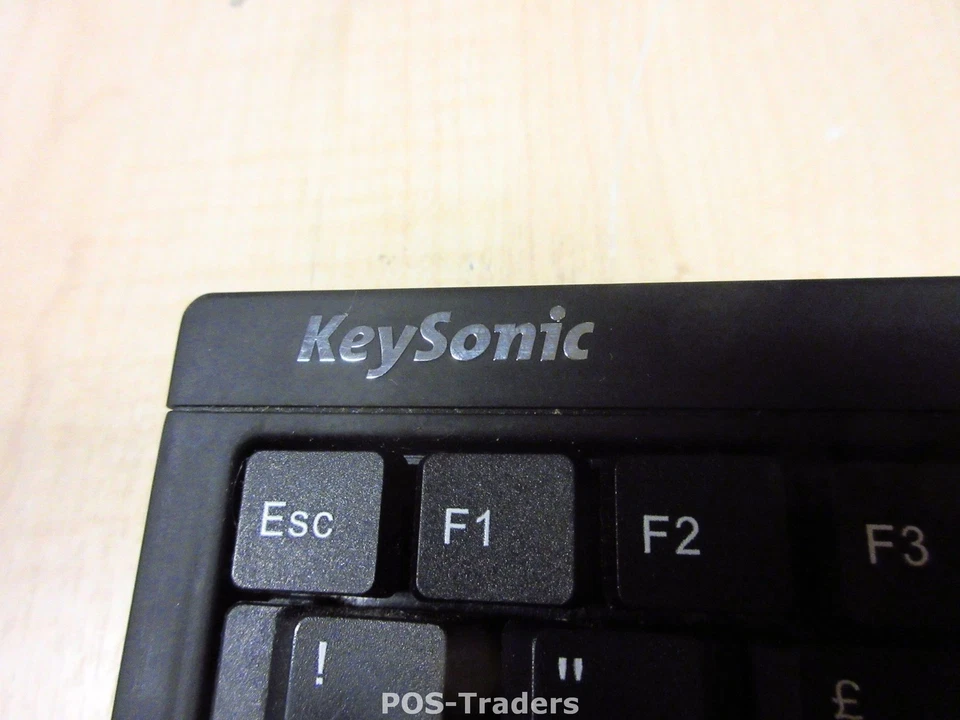 Keysonic ACK-595U UK QWERTY USB Wired Compact Mini POS Keyboard Tastatur - Bild 2 von 3