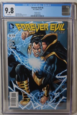 Forever Evil #5 BLACK ADAM VARIANT COVER [2014] CGC 9.8