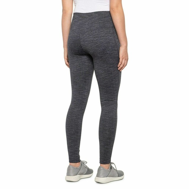 MONDETTA Women Legging XS & SMALL GRAY Chevron Brushed Fleece XS & S