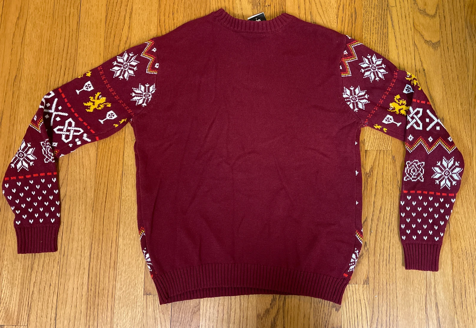 I Drink & I Know Things Game Of Thrones Ugly Christmas Sweater Men's Medium NWT