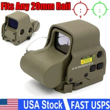Tactical Red/Green Dot Holographic 558 Sight Hunting Scope For Any 20mm Rail