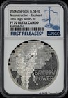 2024 Cook Islands Silver 2oz $10 Elephant NGC PF70 First Release