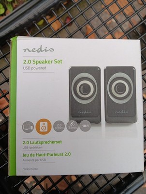 NEDIS CSPR20020BK PC-Lautsprecher 18W - Schwarz