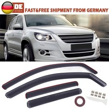 4-Tlg Windabweiser Regenabweiser Passend Für VW Tiguan 5-Türer 2007 2008-2015