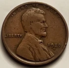 1920-D Lincoln Wheat Cent Penny Denver Mint Roaring 20s Circulated BN1167