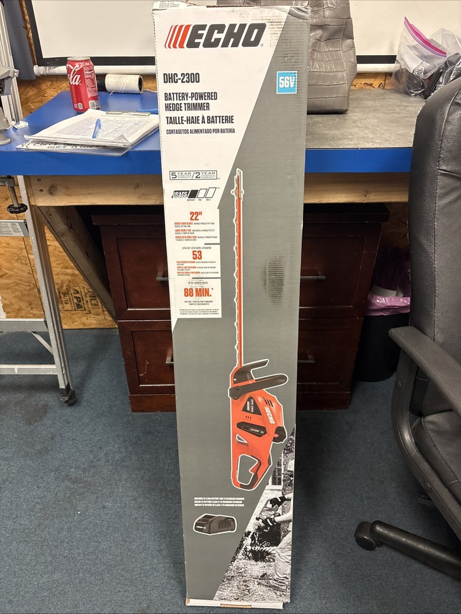echoページ ECHO 56V 22 in. Double-Sided Cordless Hedge Trimmer w/ 2.5Ah