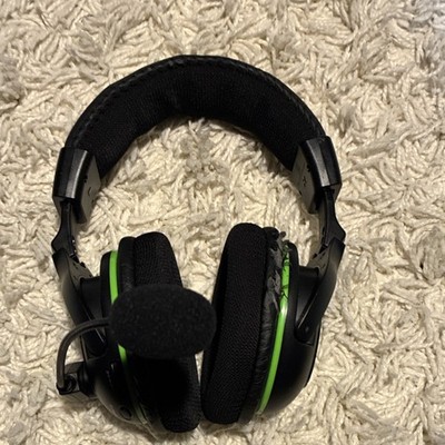 Turtle Beach Ear Force X32 Over-Ear Gaming Headset Black Green Boom Mic