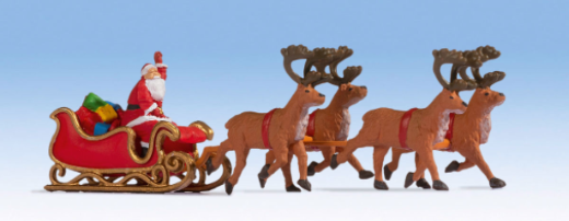 Noch 15924 Santa Claus with Sleigh HO Gauge