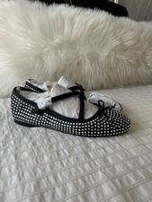 Circus by Sam Edelman Black Studded Flats