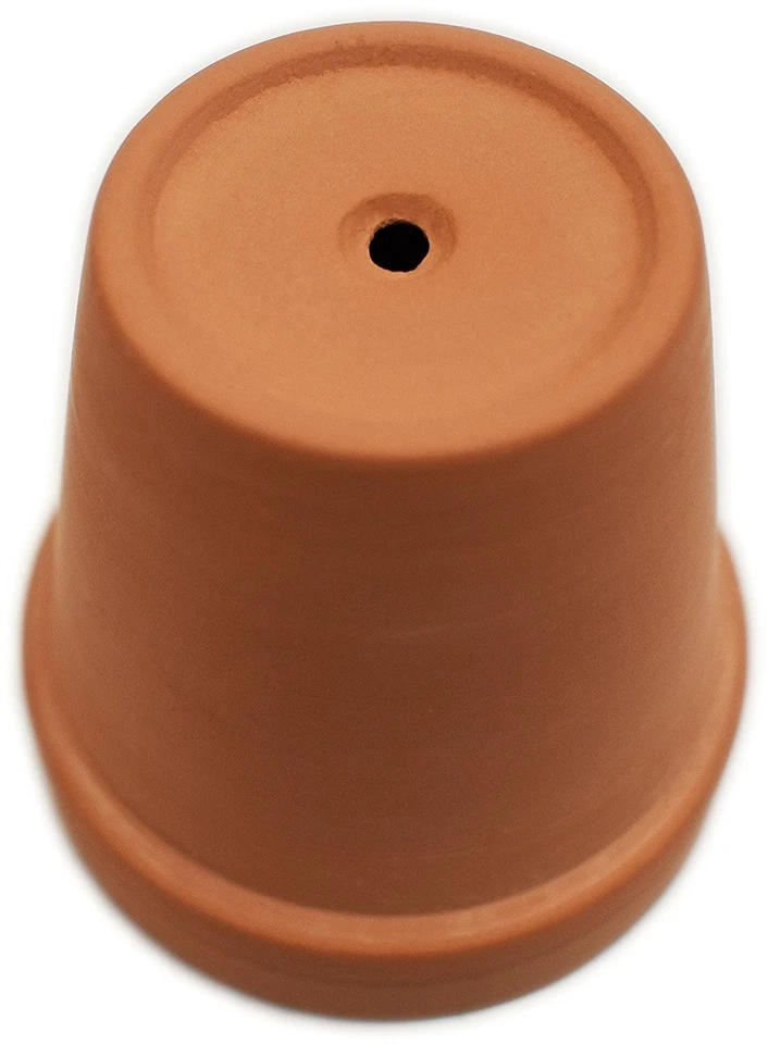 Набор из 48 терракотовых мини-цветочных горшков 2,5 x 2,5 дюйма для газона и сада! 2,5 дюйма x... - Изображение 4 из 4