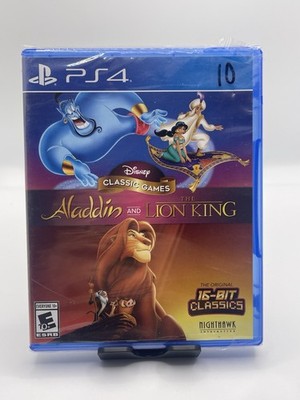 Disney Classic Games: Aladdin and the Lion - Sony PlayStation 4 Brand New Sealed
