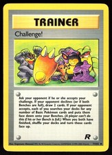 POKEMON CHALLENGE! TEAM ROCKET 74/82 UNLIMITED UNCOMMON HP on eBay