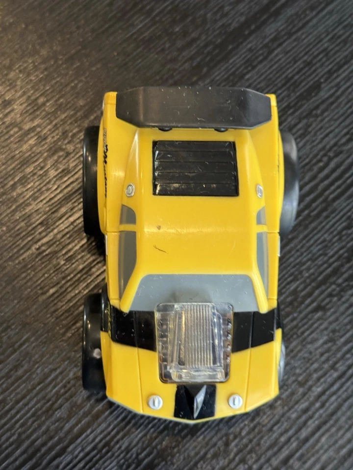 Little Tikes 1969 Ford Boss Mustang Spark Racerz Toy Car Yellow VTG - Image 3 of 4