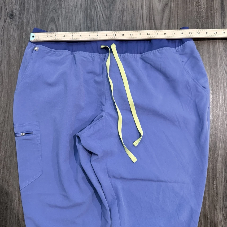 FIGS TECHNICAL COLLECTION WOMEN LARGE ZAMORA JOGGER PANTS PURPLE 2XL - Image 4 of 4