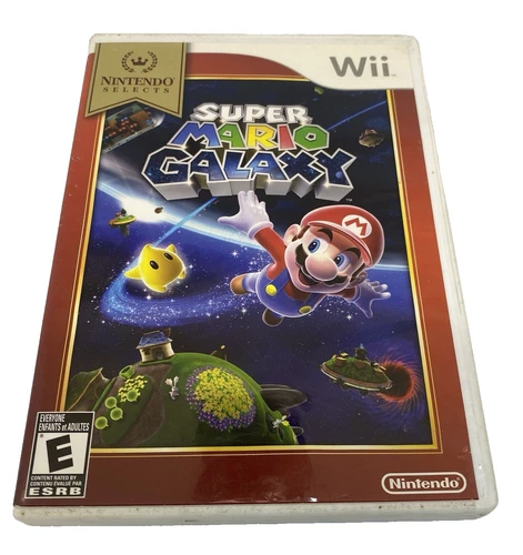 Super Mario Galaxy Nintendo Wii Nintendo Selects Tested Missing Manual