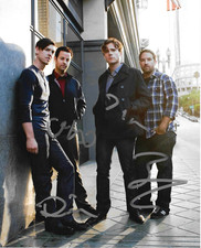 * JIMMY EAT WORLD * signed 8x10 photo * BLEED AMERICAN * COA *