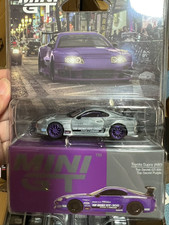 Chase Mini GT 1067 1/64 Toyota Supra A80 Top Secret GT-300 Diecast Car Model