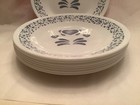 Set of 8 Corelle Blue Hearts Bread/Dessert Plates 6-3/4"  (A) — photo 2