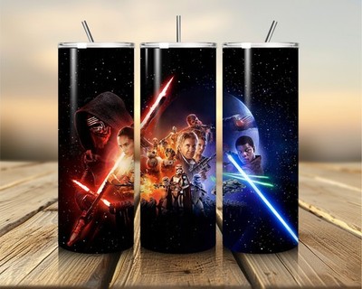 Star Wars Becher Thermo Edelstahl Tasse Becher Strohhalm Deckel