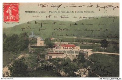 AYBP8-0611-39 - MORBIER - Panoramablick Auf Die Gaudard Fabrik