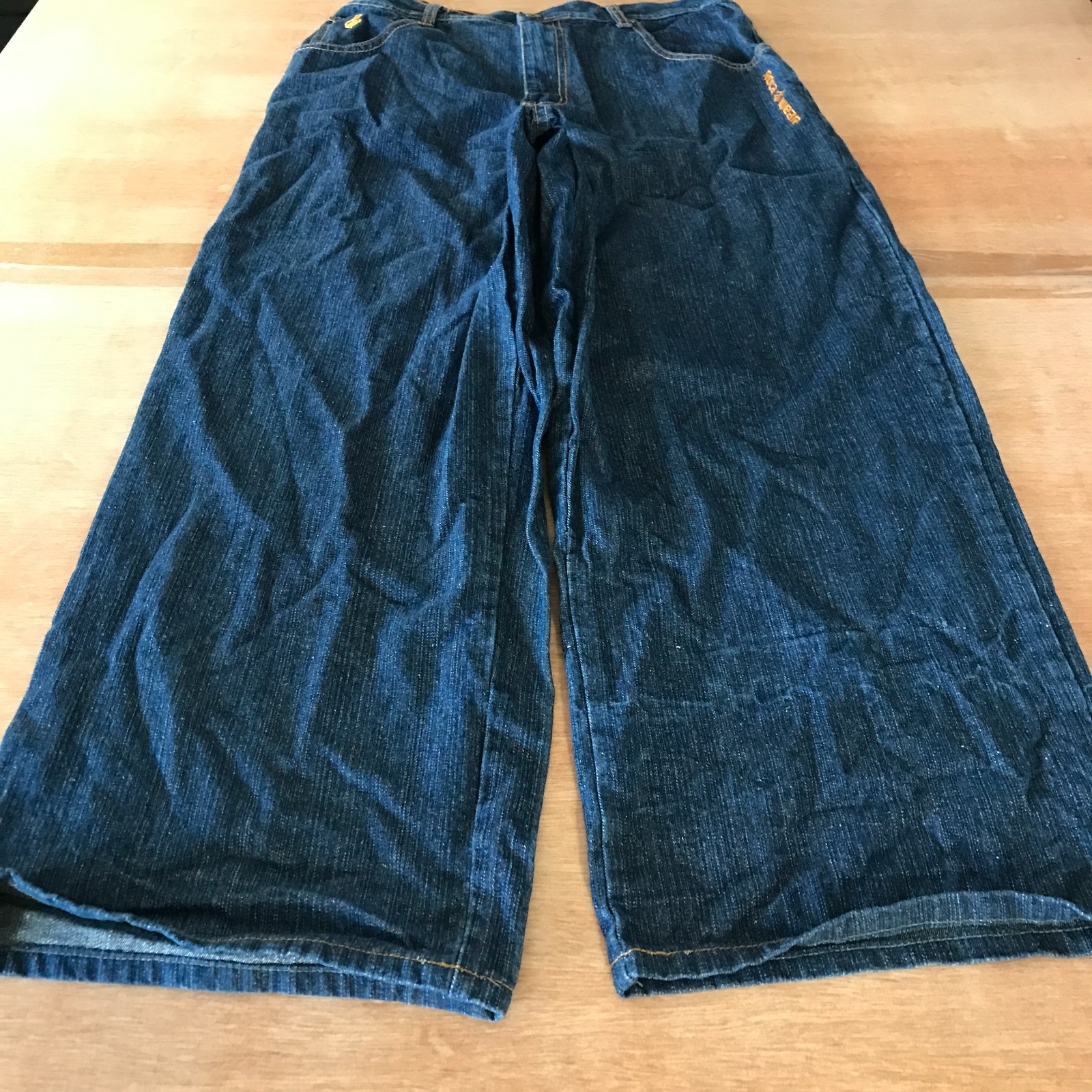 Women 20 Blue High Rise Dark Wash Stretch Skater
