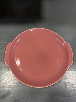 Vintage Salem China Harmony House Symphony Rose Pink Cake Plate Platter No Mark
