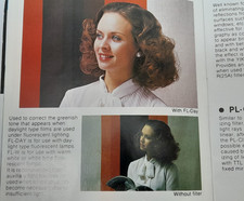 VIDCOR 27mm SCREW FLD FL-D MINTY VERY CLEAN CORRECTION METAL FILTER MADE USA.