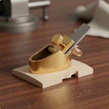 Violin Thumb Planer Sharpened Steel Sharpened Edges Violin Making Tool Curved