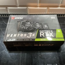 MSI RTX 3070 VENTUS 3X PLUS OC 8GB GDDR6 Graphics Card