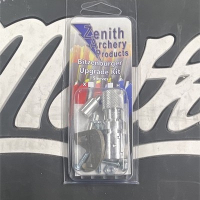 Zenith Archery Products Bitzenburger Upgrade Kit Silver Sleeves