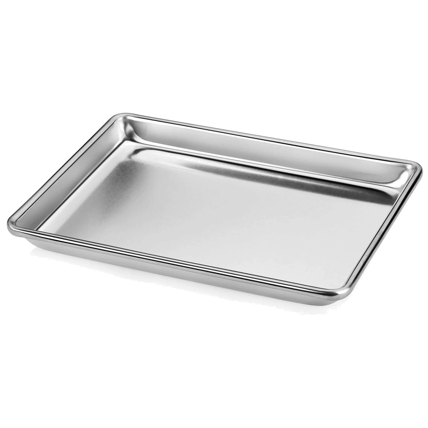 Commercial-Grade Quarter Size Bun Pan, 18-Gauge Aluminum