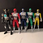 Power Rangers Lost Galaxy Figure Lot w/ Magna Defender 1998 Vintage Bandai