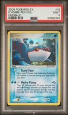 Pokemon Kyogre 15/106 EX Emerald Reverse PSA 9 on eBay