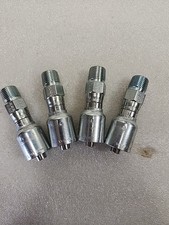 Parker Series 43 11343-8-8 1/2" NPT Male Swivel -  1/2" Hose (4 Pieces)