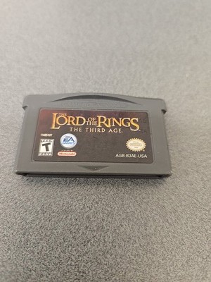 Nintendo Gameboy Advance The Lord Of The Rings The Third Age GBA Cartridge Game 
