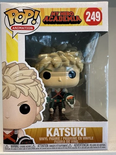 Funko Pop! My Hero Academia Katsuki Bakugo Vinyl Figure # 249 Vaulted New 140-1