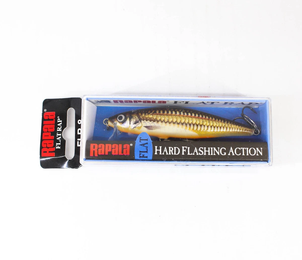 Leurre Rapala Flat Rap FLR08/P – Flottant – 7g – 80mm – Couleur Perche – Neuf