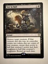 MTG Magic Saw in Half 0113 Commander: Bloomburrow BLC