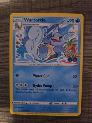 Wartortle 016/078 Pokémon GO Regular