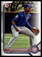 2022 Bowman Prospects Cristian Hernandez Chicago Cubs #BP-66