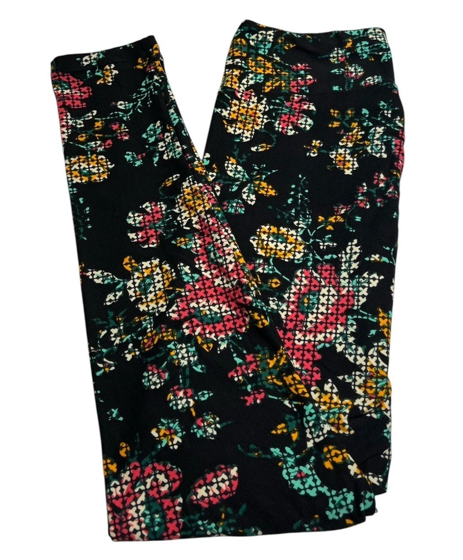 Legging neuf LuLaRoe Saint-Valentin cœur rose et rouge taille